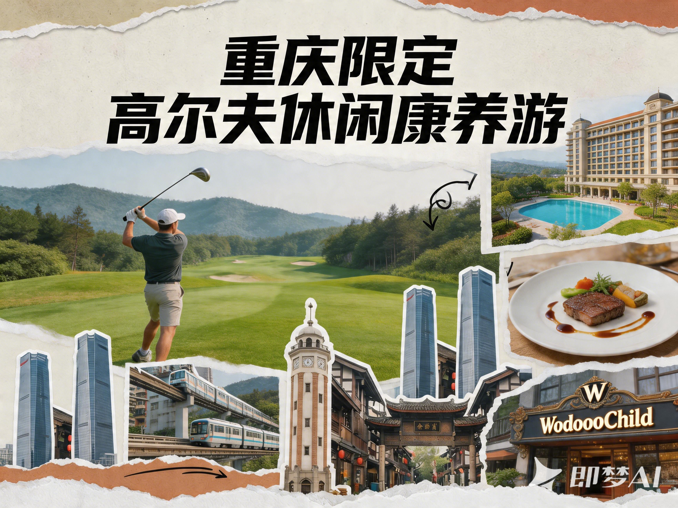 重庆·高尔夫休闲康养游 3天2晚
