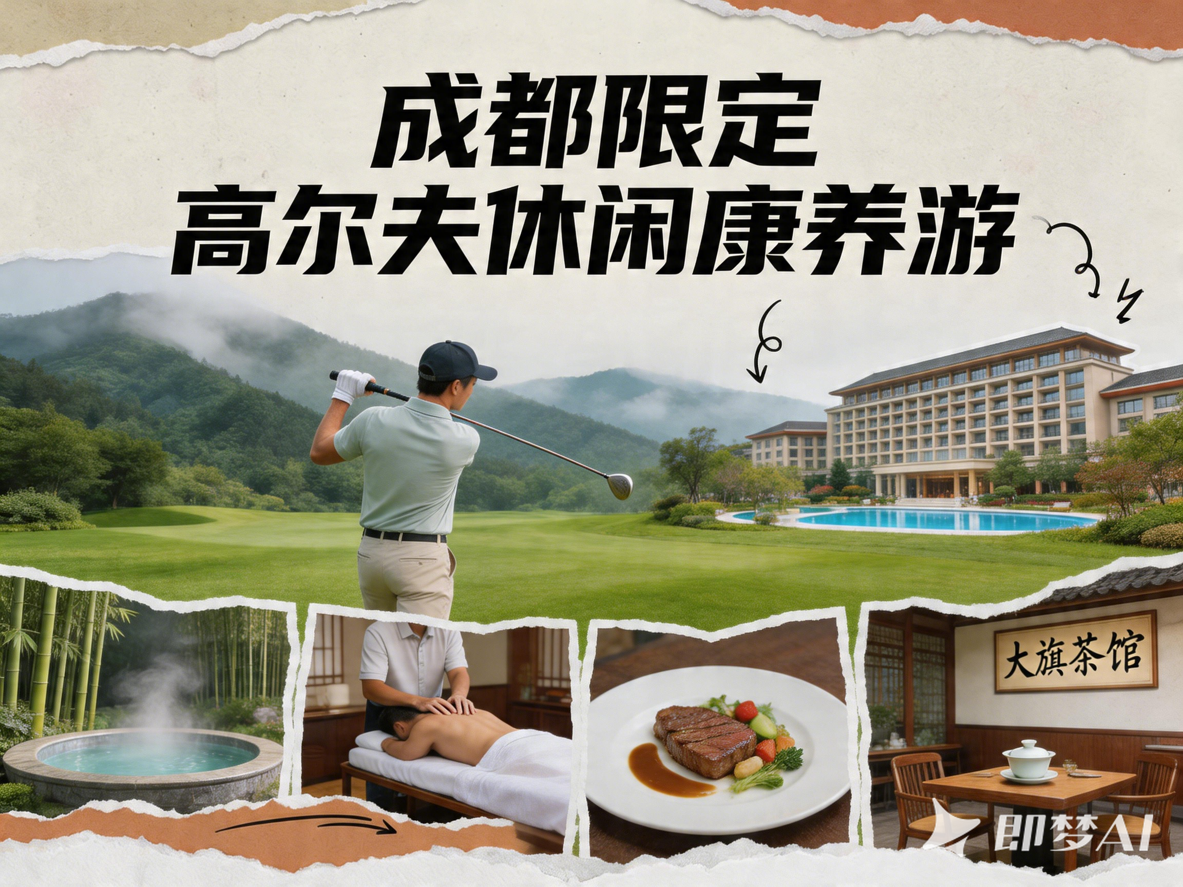 成都·高尔夫休闲康养游 3天2晚